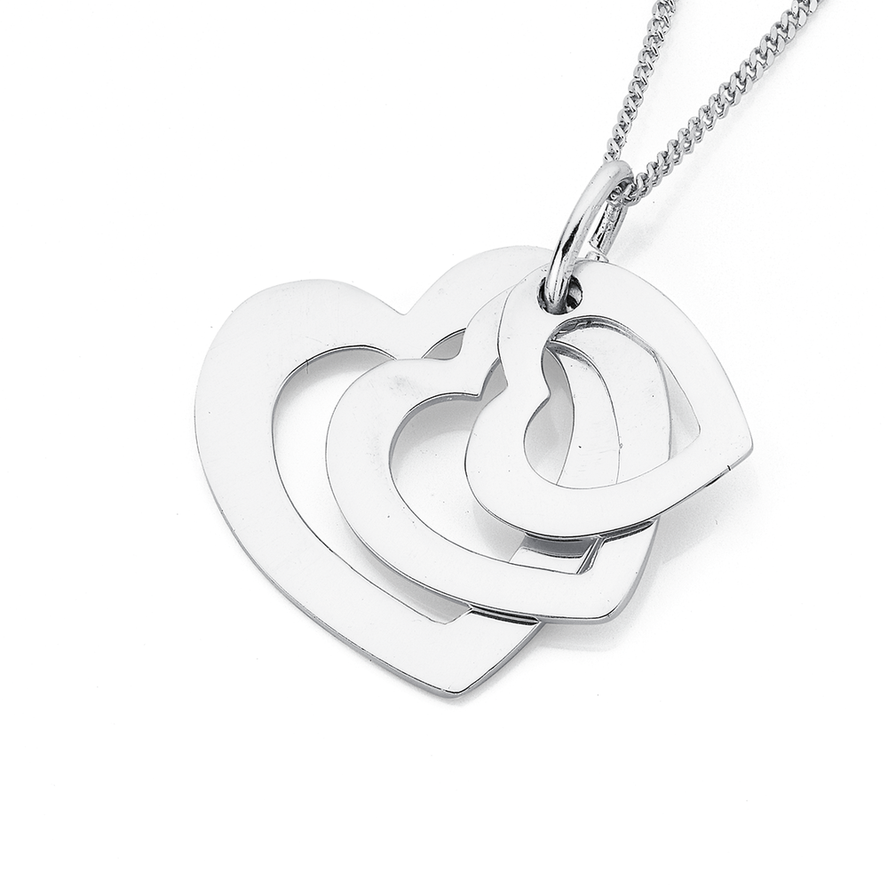 Silver Magnetic Heart Pendant at Rs 39/piece in Noida