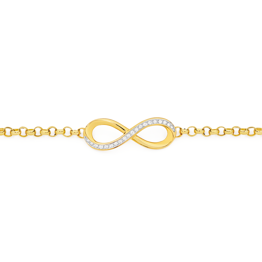 Tiffany infinity yellow gold bracelet Tiffany & Co Gold in Yellow gold -  40518357