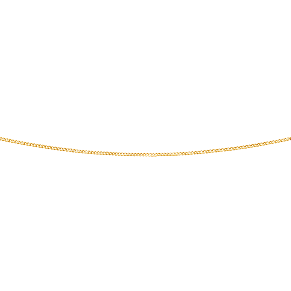 Mens 9ct gold hot sale curb chain