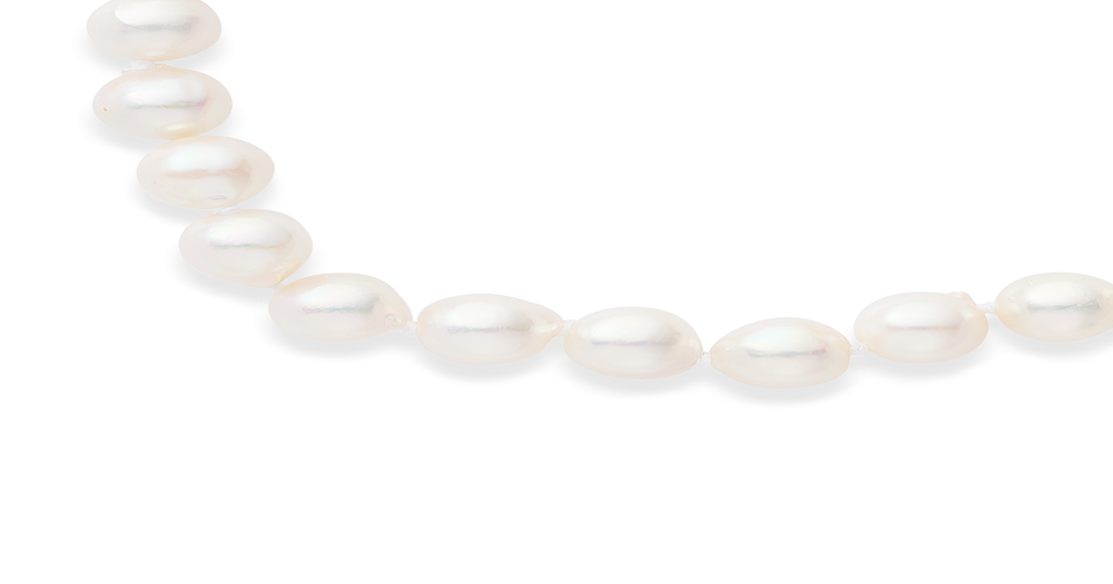 9ct, 48cm Akoya Pearl Necklace in White | Pascoes