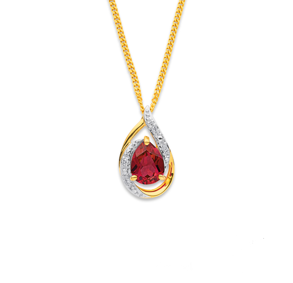 Ruby hot sale pendant nz