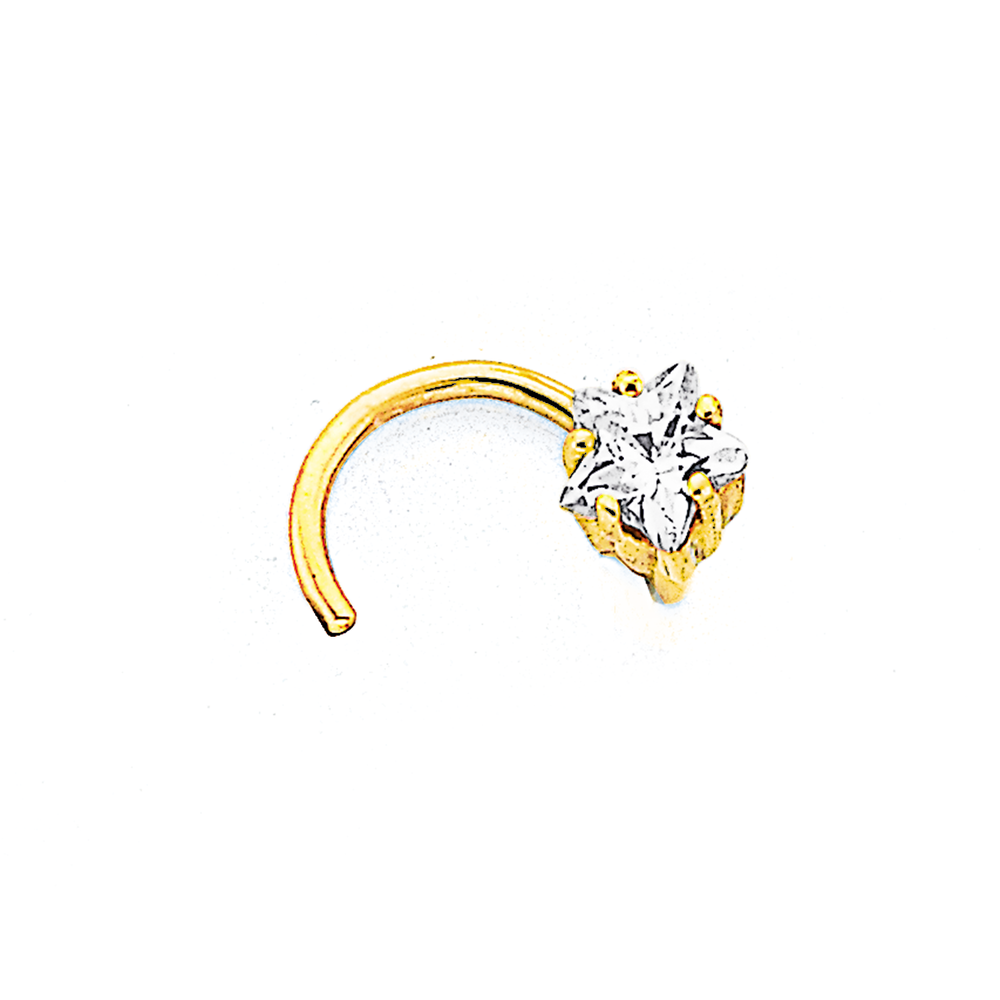 Diamond nose pin on sale price in anjali jewellers