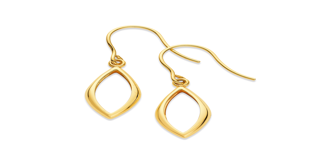 9ct, Drop Earrings | Pascoes