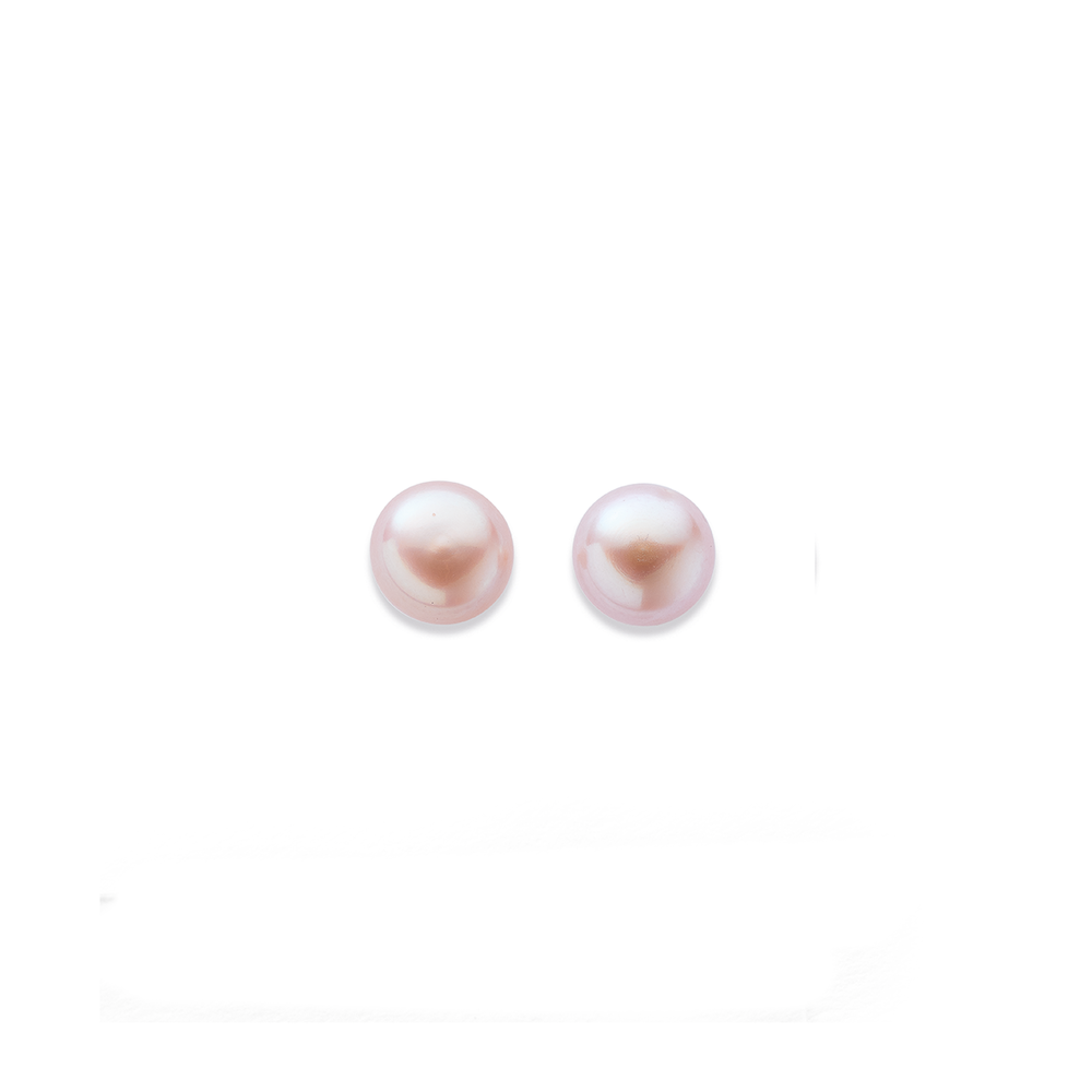 Girls Sterling Silver Pink Pearl Stud Screw Back Earrings for Kids –  Cherished Moments Jewelry