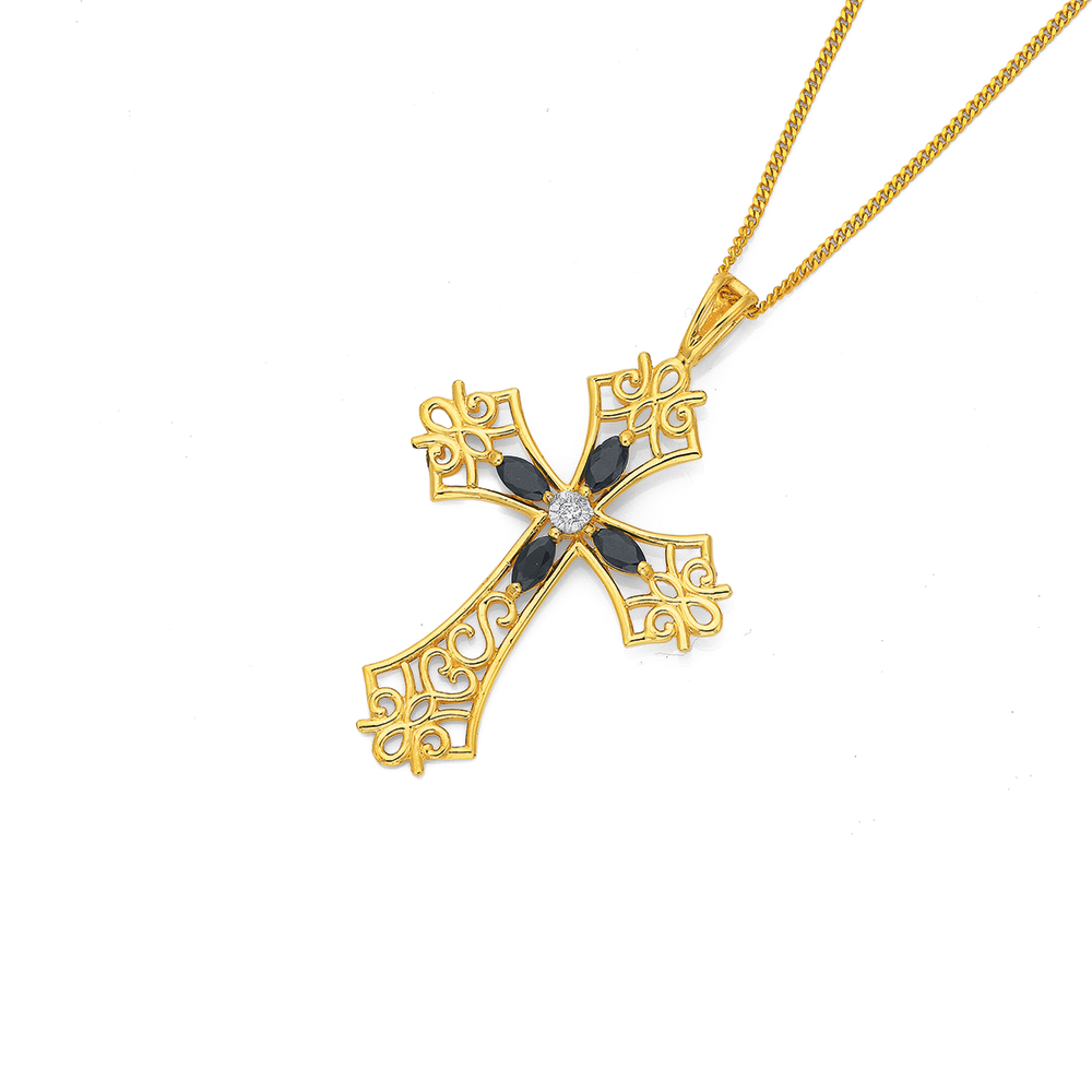 Pascoes sale cross necklace