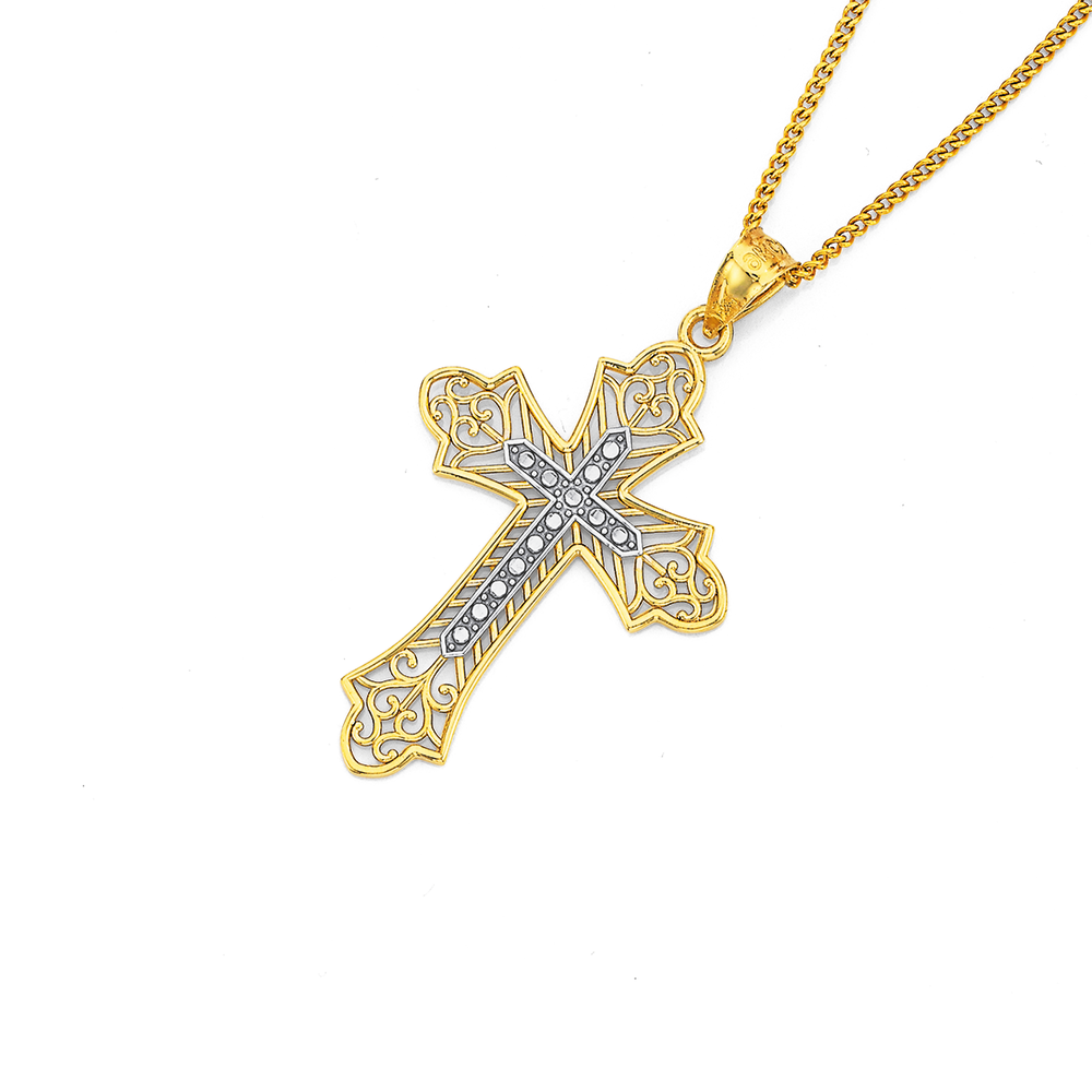 Pascoes cross sale necklace