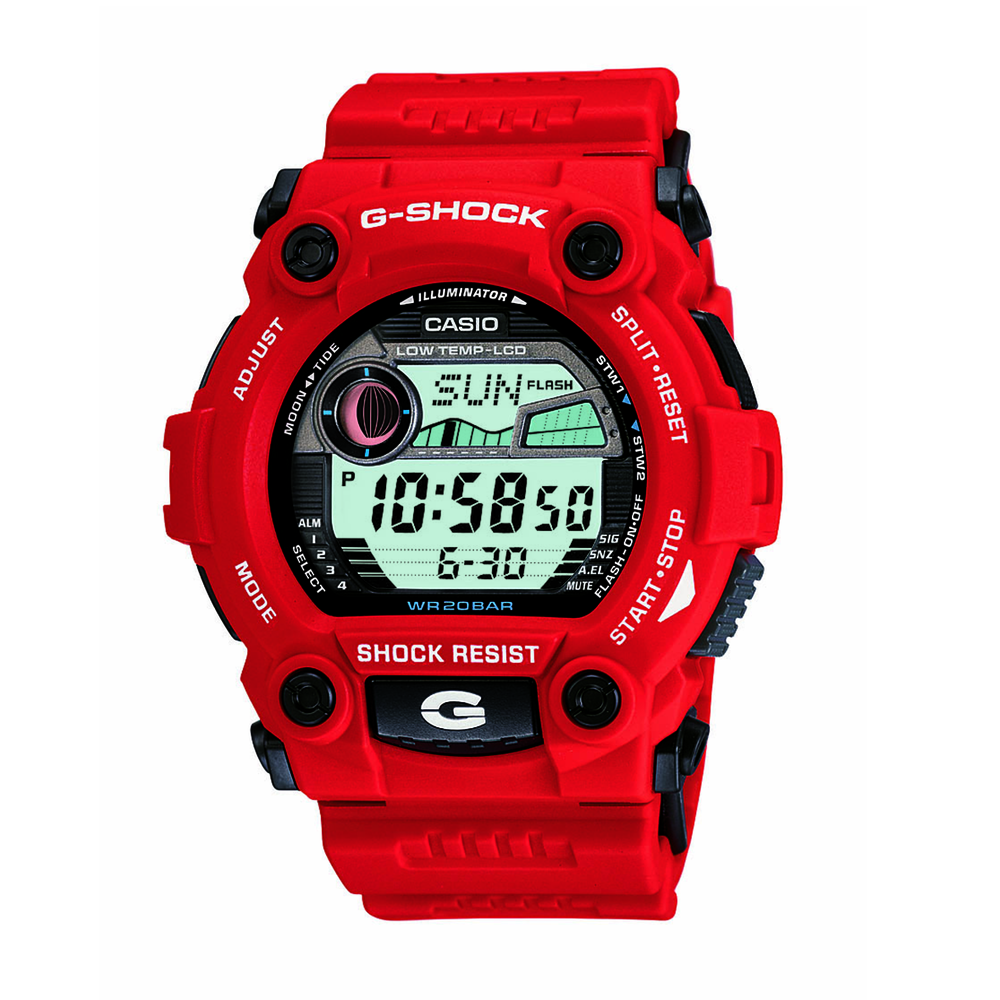 Casio G shock in Red Pascoes