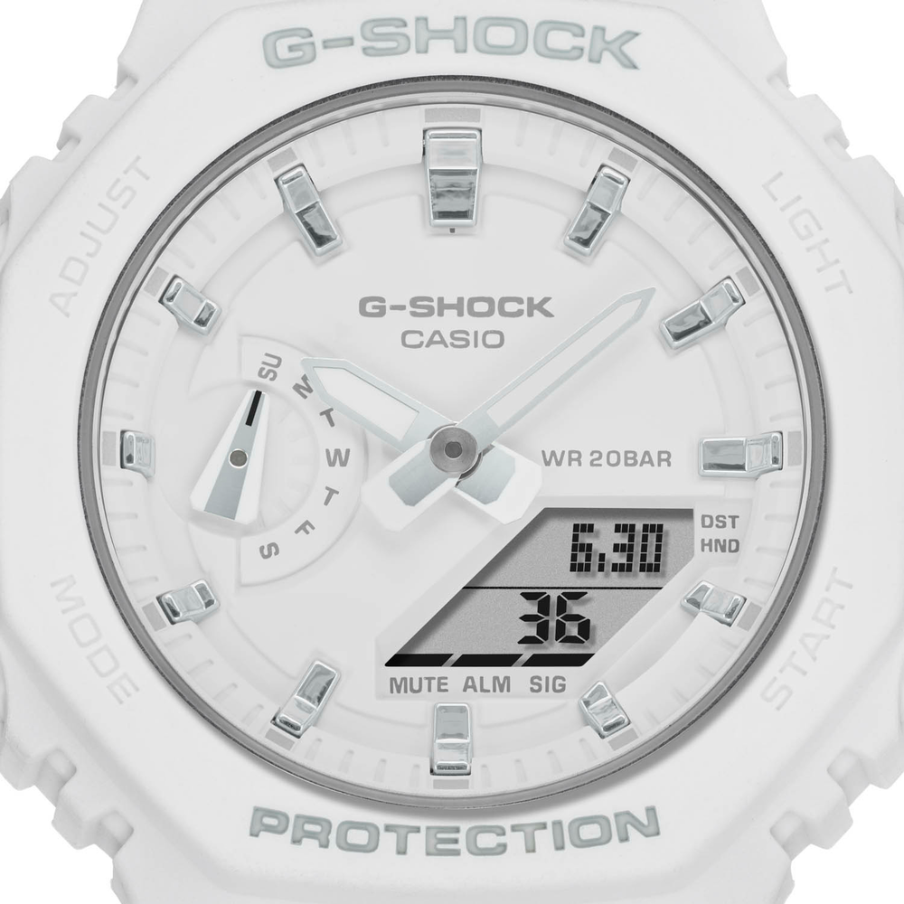 S shock 2025 white watch