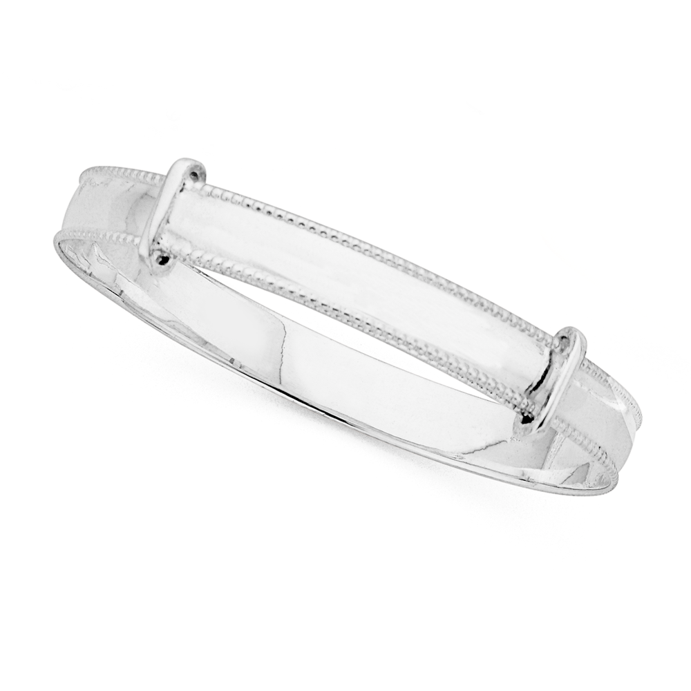 Child's silver 2024 expanding bangle