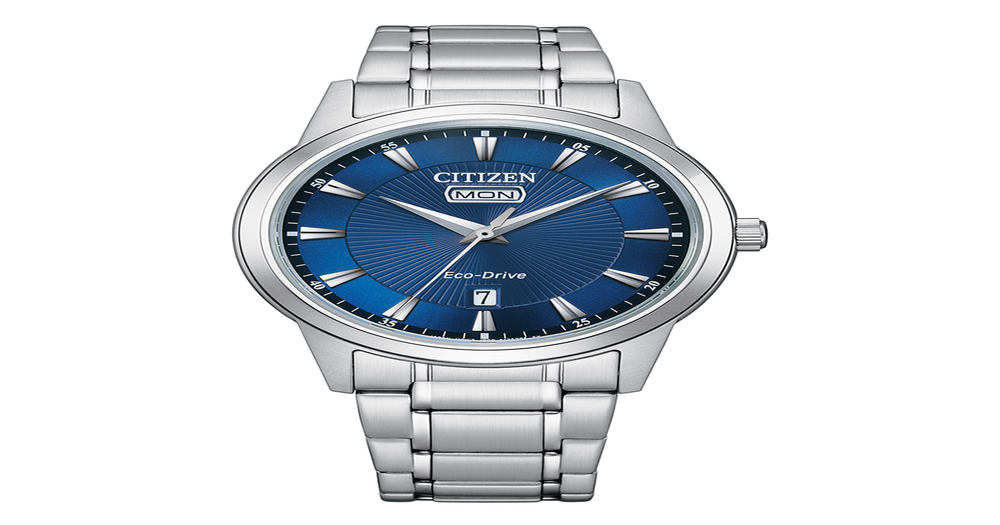 Citizen Men's Eco-drive Watch in Silver | Pascoes
