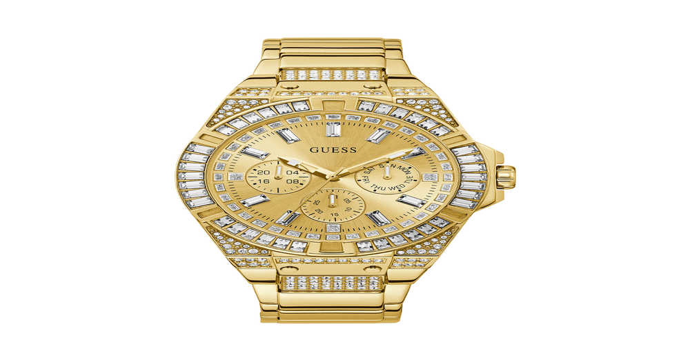 in Guess | Zeus Pascoes Gents Gold Watch