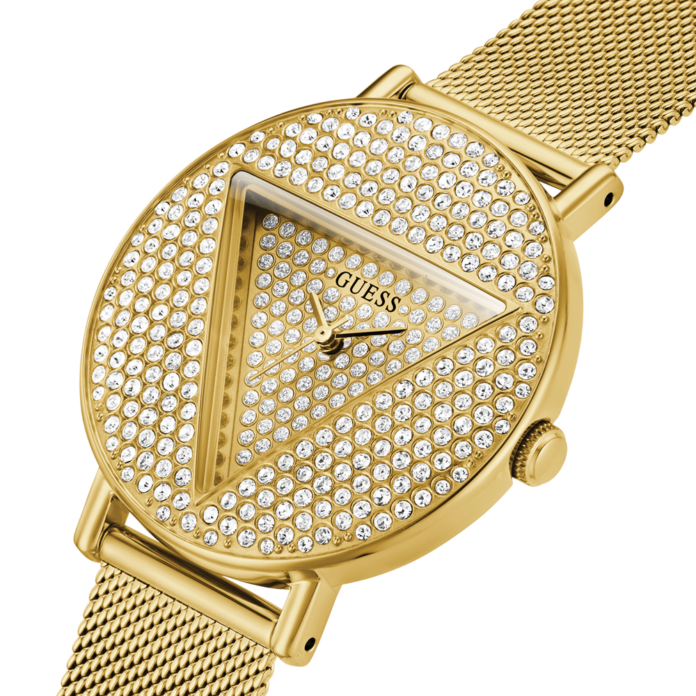 Guess Iconic Ladies Watch in Gold | Pascoes