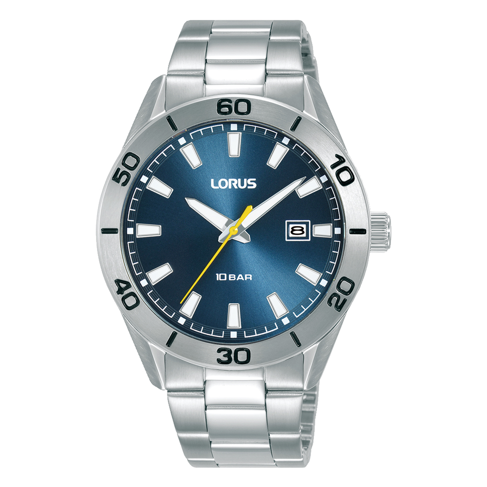 Lorus titanium chronograph hot sale water 50m resist