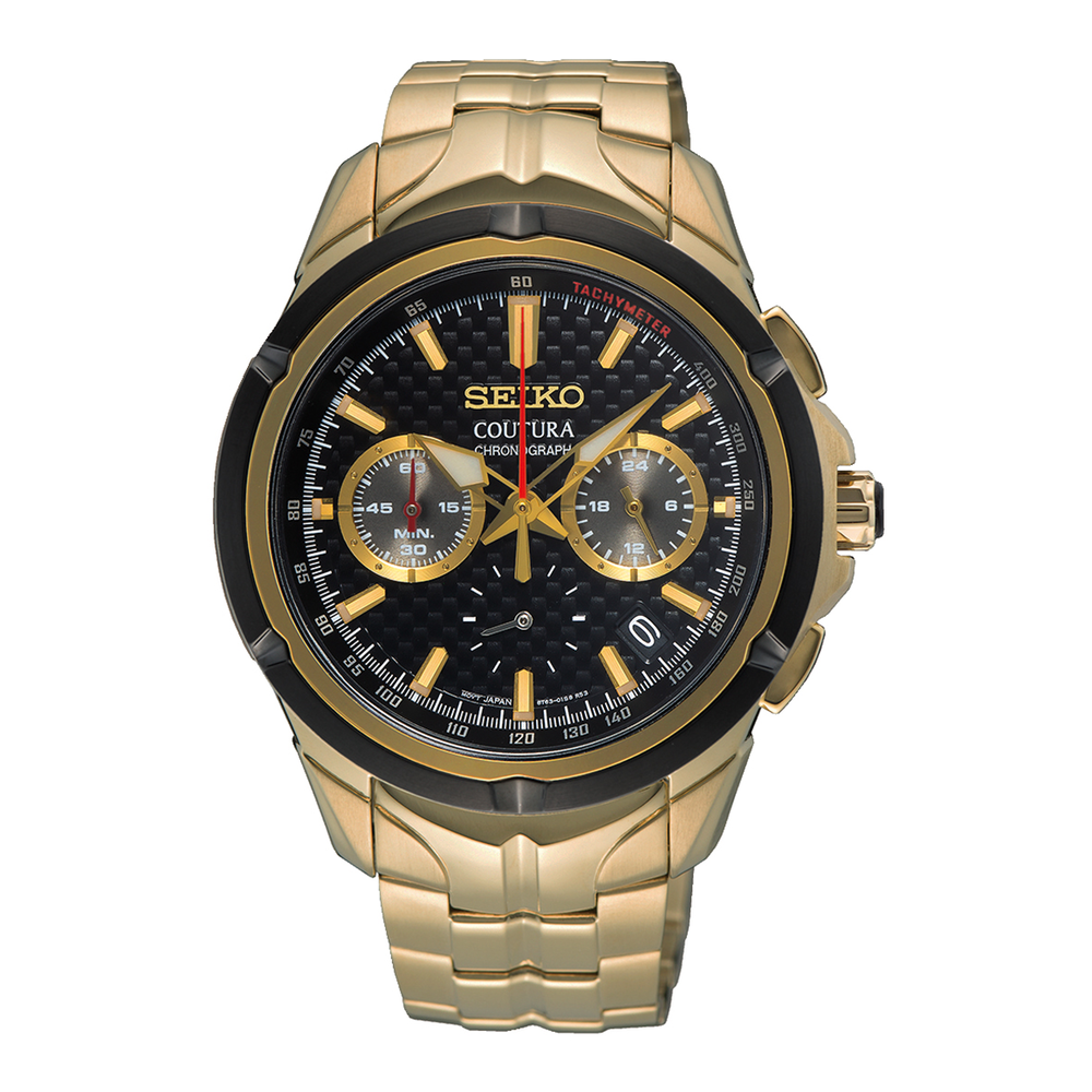 Seiko Coutura Men s Watch in Gold Pascoes