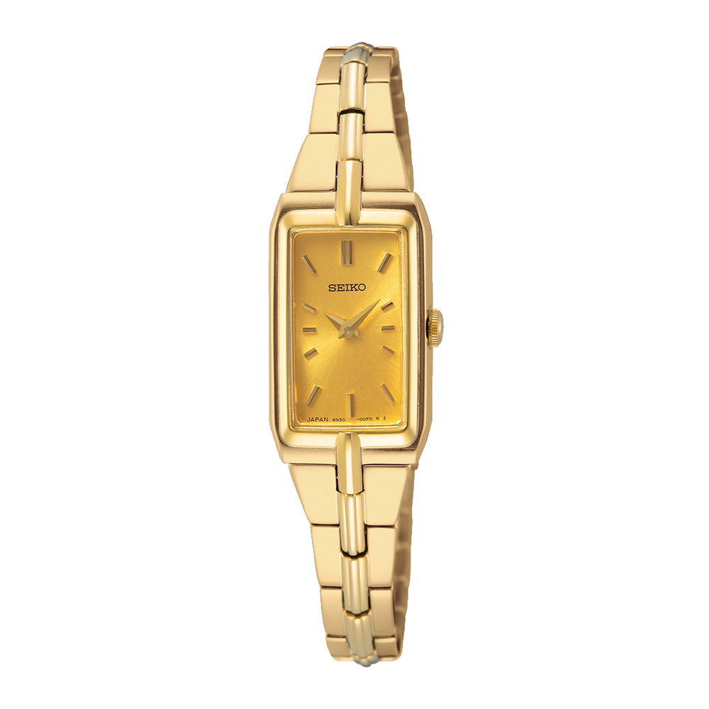 Seiko solar rectangular online watch