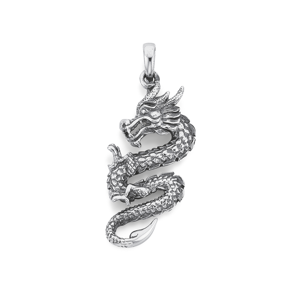 Dragon outlet pendant sterling silver