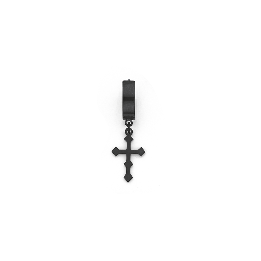 These are traditional cross earring for men, give a new look to biker with  skull rings. | Kreuz ohrringe, Ohrstecker, Ohrringe