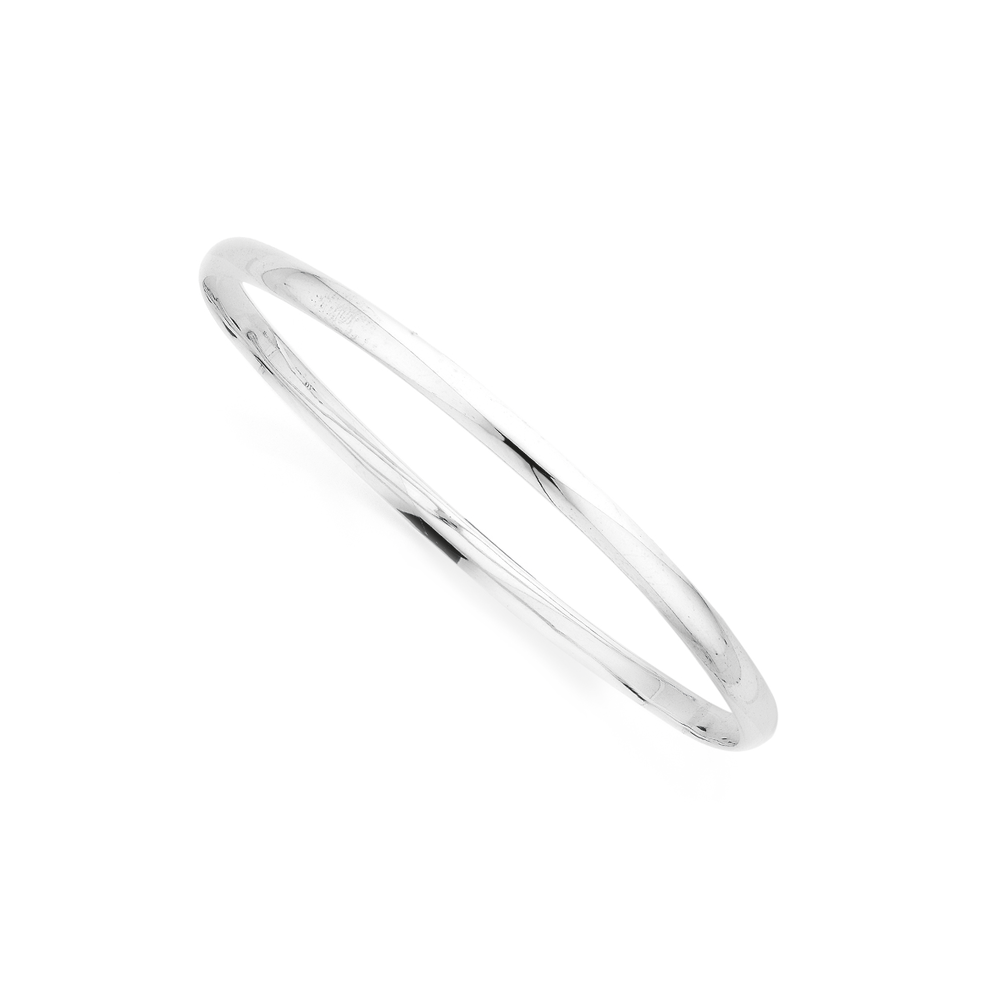 solid silver golf bangle