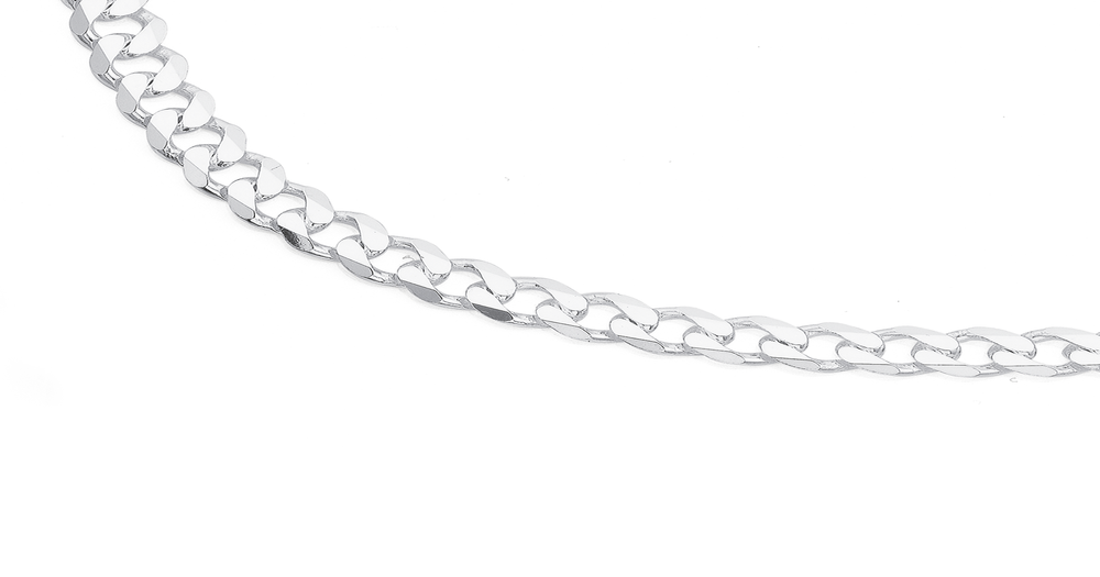 Sterling Silver 60cm Curb Chain | Pascoes