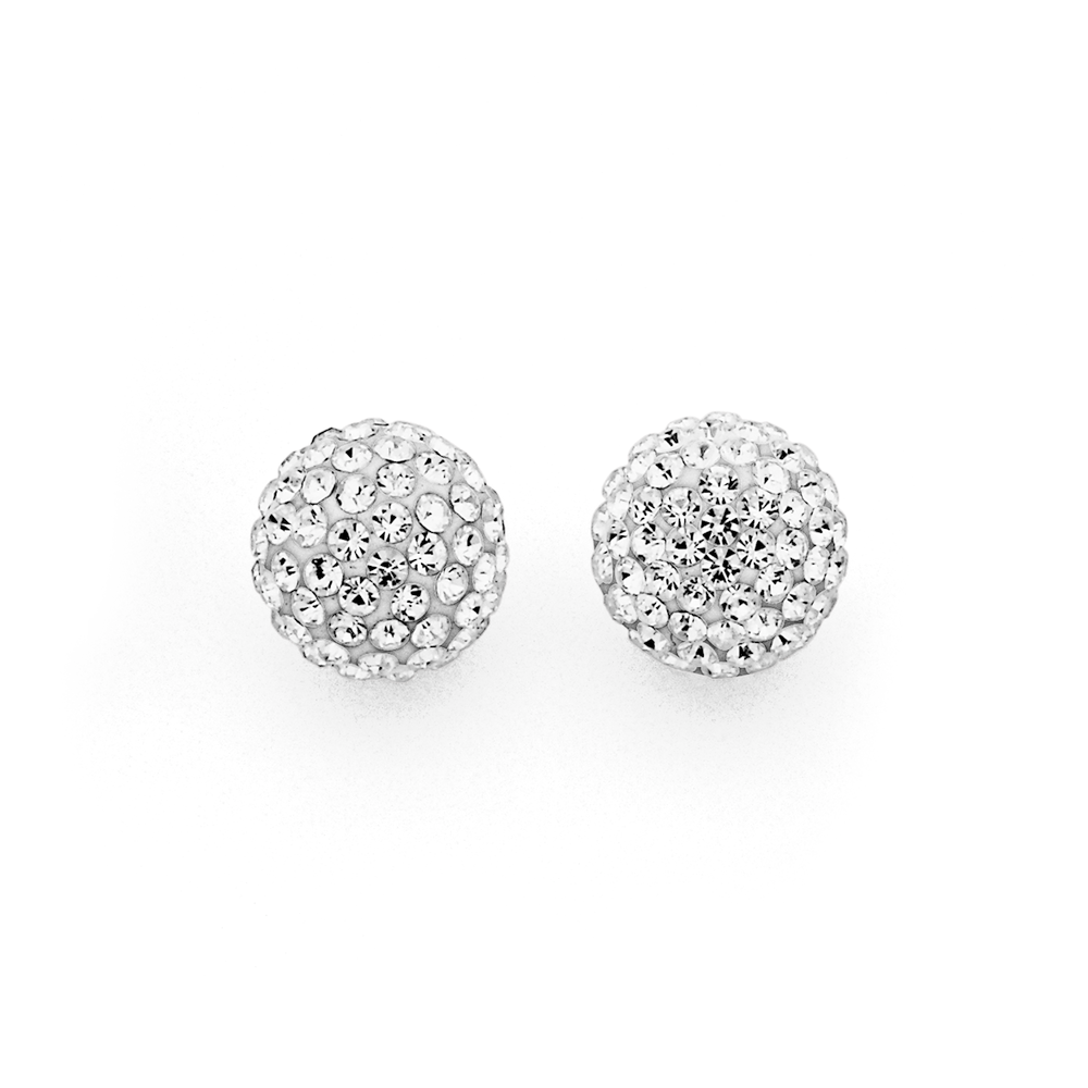 Amazon.com: Clear 8mm round Rivoli crystal sparkling studs • Small jewelry  earrings, Gift for her, Hypoallergenic crystal earrings : Handmade Products