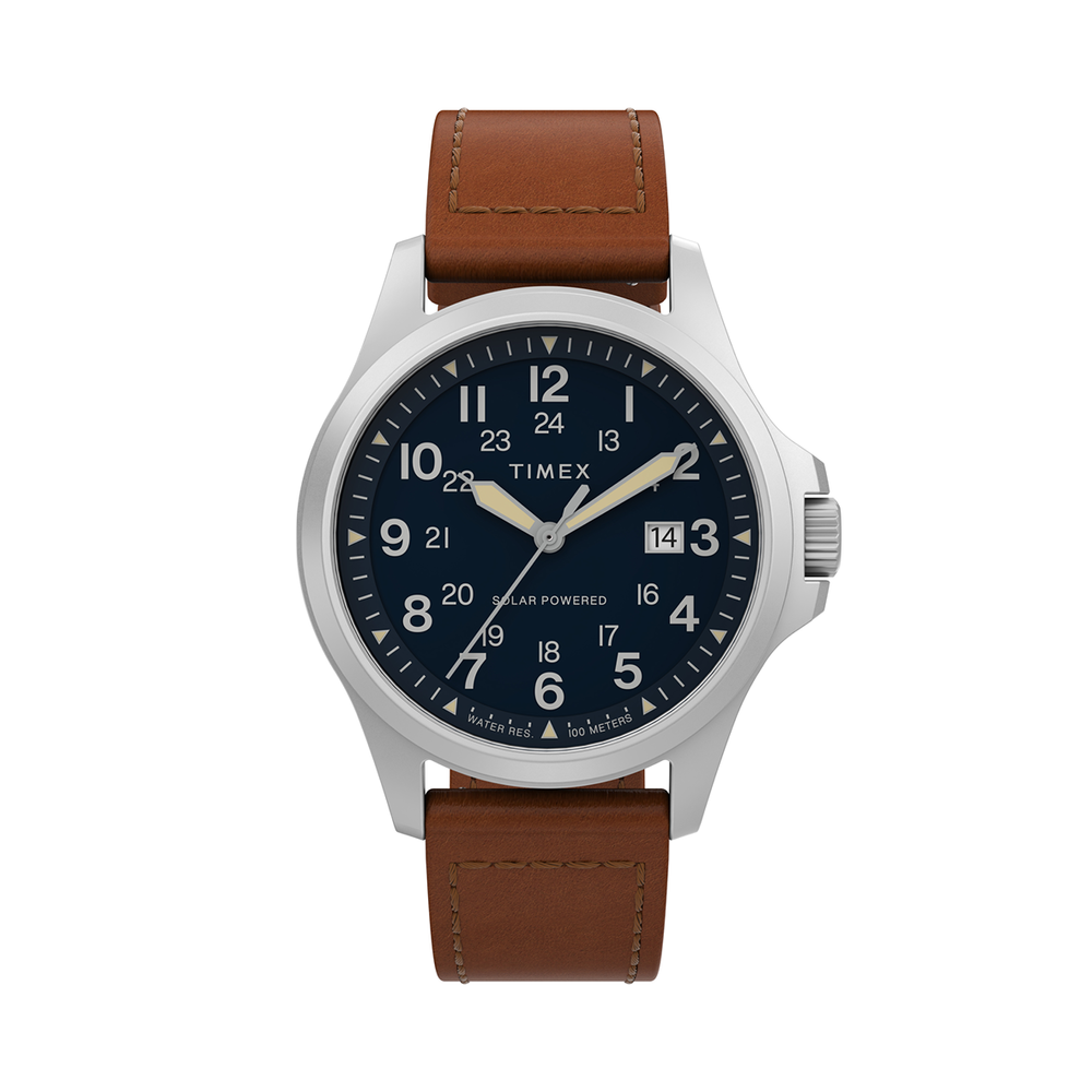 Timex Expedition North Field Post Solar Watch in Brown | Pascoes