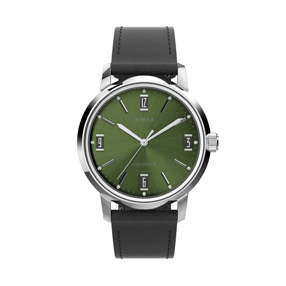 Timex Marlin Watch in Black Pascoes