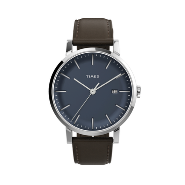 Timex Midtown Stainless Steel Watch in Black | Pascoes