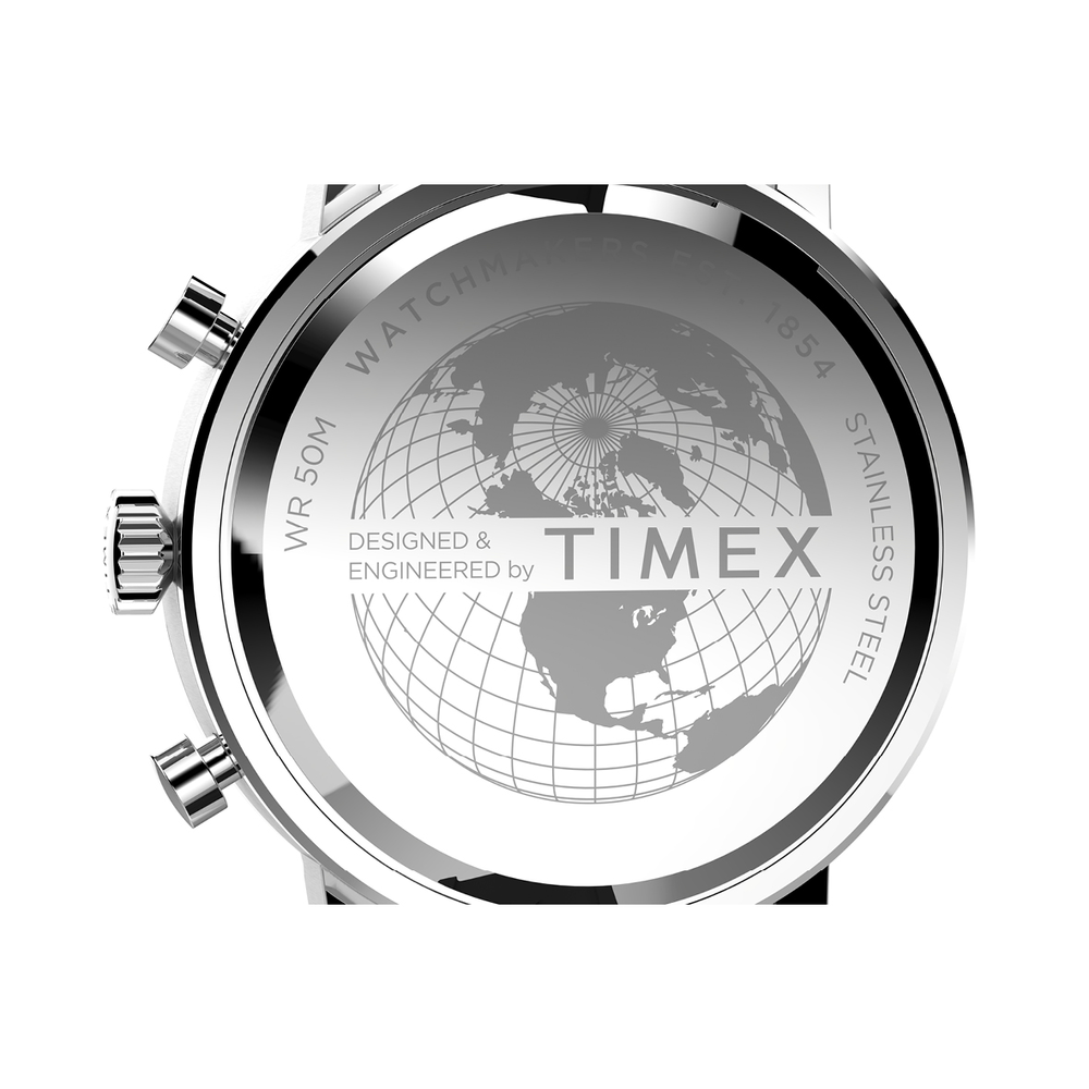 Buy Timex Men's Midtown Chronograph 40mm Watch - Black Strap Green Dial  Stainless Steel Case at Amazon.in